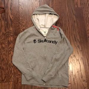 NWOT Skull Candy zipper fleece jacket